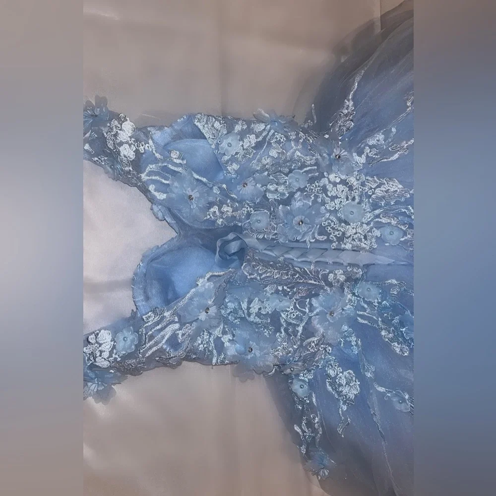 Cinderella Themed Size 14 Prom and Special Occasion Dress - Picture 3 of 7